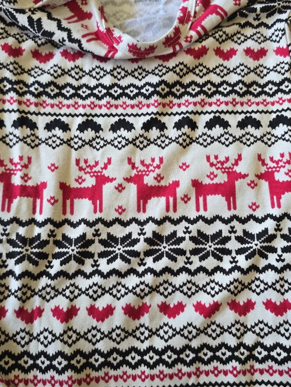 Milkmaid Goods Knotted Sleep Gown‎ Size 0-3 months Winter Reindeer